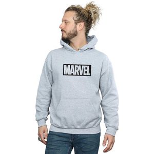 Marvel Heren Outline Logo Hoodie