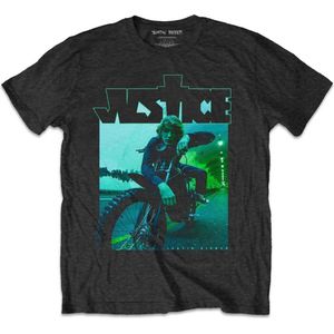 Justin Bieber - Dirt Bike Heren T-shirt - M - Zwart