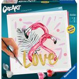 Ravensburger CreArt Love - Schilderen op nummer voor volwassenen - Hobbypakket
