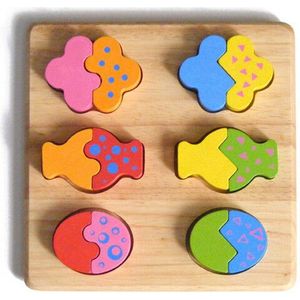 Pintoy Mix & Match Vorm Puzzel (4 stukjes, vormthema)