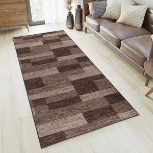 Tapiso Antislip Rubber Mat Gang Woonkamer Rubbermat Tapijt Maat- 100x750