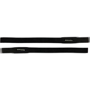 Myfittwear - Lifting straps zwart - Sport accessoires - Verbeteren van grip en kracht - Hoogwaardige kwaliteit