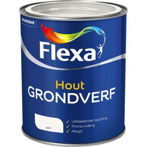 Flexa Grondverf - Hout - Wit - 750 ml