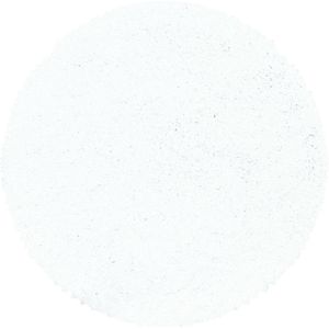 Tapijtenloods Monaco Soft Rond Shaggy Hoogpolig Vloerkleed Wit- 160 CM ROND