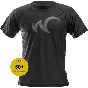 Watrflag Rashguard Cadiz - Heren - Zwart - UV beschermend surf shirt regular fit XS