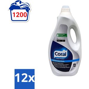 Coral - Colour Protect Professional - 100 Wasbeurten - 5L - Voordeelverpakking - 12 stuks