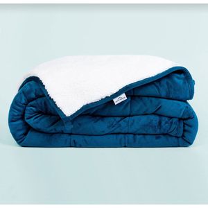 Nordic Paradise – Cozy Verzwaringsdeken – 9.0kg – Weighted Blanket – Verzwaarde Deken – Zwaartedeken – Warm – 150x200 cm – Donkerblauw