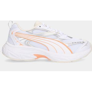 Puma Morphic White/Orange Peach dames sneakers