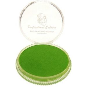 Groene oger schmink 30 gram Shrek en prinses Fiona -Carnaval/feest moerasmonster make-up