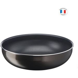 Tefal Wokpan Zwart Aluminium - Antiaanbak