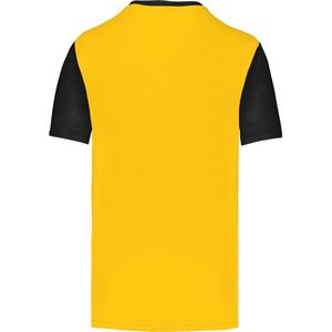 Tweekleurig herenshirt jersey met korte mouwen 'Proact' Yellow/Black - XXL