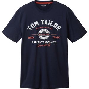 TOM TAILOR logo tee Heren T-shirt - Maat M