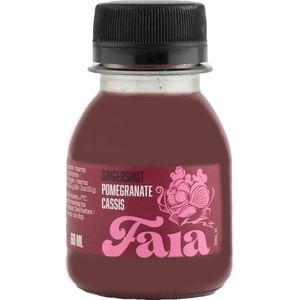 Faiafood Gembershot granaatappel & cassis (12 st)