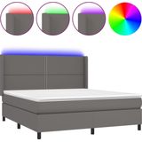 vidaXL-Boxspring-met-matras-en-LED-kunstleer-grijs-180x200-cm