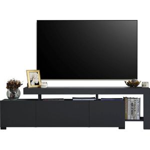 Deck TV Meubel - Antraciet - 190cm