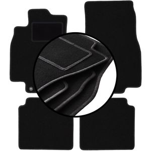 Complete set veloursmatten voor: Mercedes B-Klasse W245 hatchback (2005-2011)