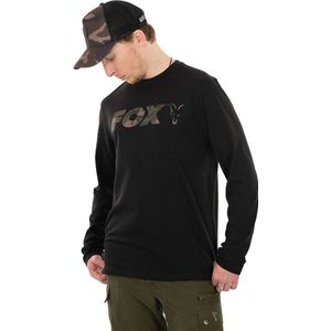 Fox Long Sleeve T-Shirt Black-Camou - Maat : Large