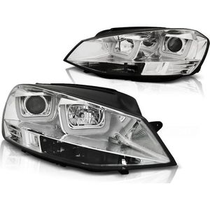 Koplampen dagrijlicht VW GOLF 7 11 12-17 U-TYPE CHROOM