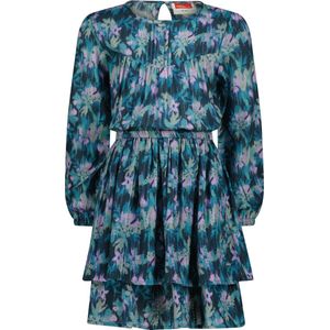 Vingino Patries Meisjes Jurk - Maat 152 - Deep Black