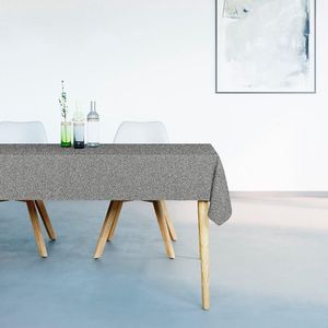 Mistral Home - Tafelkleed Glitter Effect - 150x250 cm - Donker Grijs