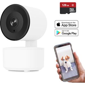 Isoldi huisdiercamera -Babyfoon met camera - Hondencamera – Huisdiercamera met app - Petcam - Indoor camera - Huisdier camera - Babyfoon met camera - Baby monitor - Babyfoon met camera en app