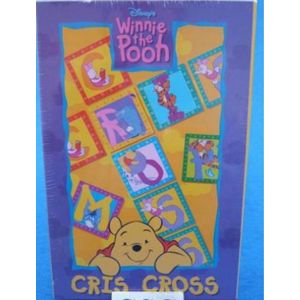 winnie the pooh woord spel - 70 kaartjes met letters en 2 jokers