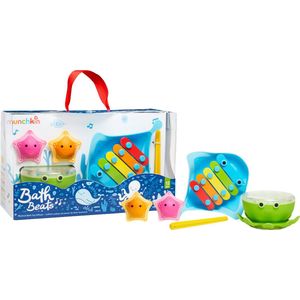Munchkin Bath Beats Cadeauset - Muziekinstrument in Bad! - Bad speelgoed voor Jongens en Meisjes