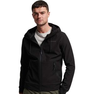 Superdry Jas Code Tech Rib Trekker M5011605a Black Mannen Maat - 3XL