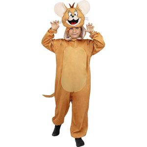 FUNIDELIA Jerry kostuum - Tom & Jerry - 3-4 jaar (98-110 cm)