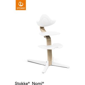 Stokke® Nomi® stoel Wit/Naturel