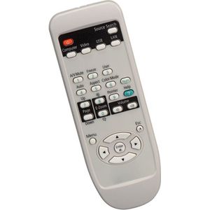 Afstandsbediening geschikt voor de EPSON H376A beamer, vervangt 1515068 / 151506800 / 1515069 / 151506900 / V11H312140