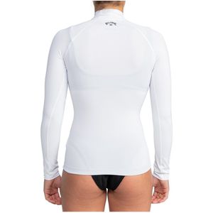 2025 Billabong Dames Tropic Surf Lange Mouw Lycra Vest - Wh