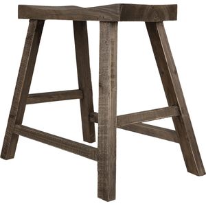 Clayre & Eef Plantentafeltje 56x37x50 cm Bruin Hout Plantenstandaard