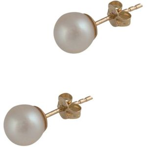 Cataleya Earrings Pearl 4mm 14 karaat