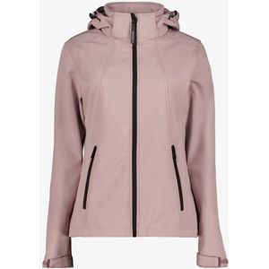 Kjelvik dames outdoor softshell jas lila - Maat 3XL