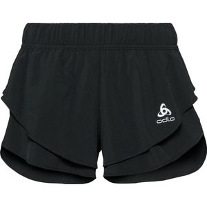 Odlo Split Shorts Zeroweight Ceramicool Sportbroek Dames - Black