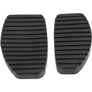 Antislip Slijtvaste Rubberen Koppelingspedaalafdekking voor Peugeot 306 405 406 407 508 5008 - Auto-interieuraccessoires .
