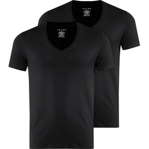 FALKE T-Shirt 2-Pack Daily Comfort Heren 68106 3000 black L