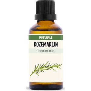 Puturals Rozemarijn Olie 100% Biologisch - 50ml - Puur en Vegan Haarolie - Rosemary Oil voor Haarverzorging en Haargroei - Rozemarijn Haarolie rijk aan Vitamines