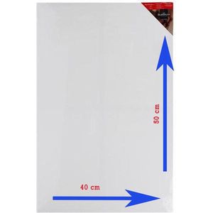DONZA - Schildersdoek - Canvas - 40 x 50 - Schildersdoek Bleiswijck - Drievoudig geprepareerd - Schildercanvas - Schilder doek