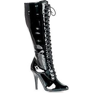 Pleaser - SEDUCE-2020 Kniehoge laarzen - US 14 - 45 Shoes - Zwart