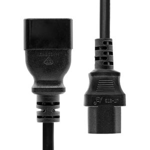 ProXtend PC-C13C20-0005 electriciteitssnoer Zwart 0,5 m C13 stekker C20 stekker