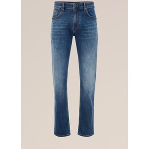 WE Fashion Heren regular fit jeans van jog denim