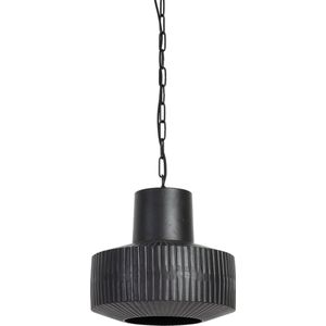 Light & Living Demsey Hanglamp - Zwart - Ø30x30 cm
