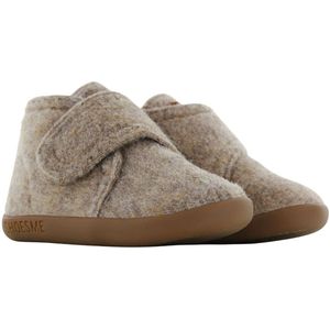 Baby  Babyslofjes  Meisjes, jongens  Taupe  Vilt  Shoesme