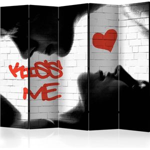 Kamerscherm - Scheidingswand - Vouwscherm - Kiss me II [Room Dividers] 225x172 - Artgeist Vouwscherm