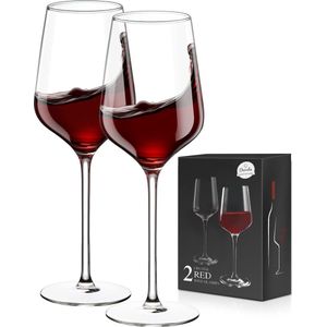 Luxe Wijnglazen set – kerst dineren tafelen – Wine Glass Set - Vaatwasserbestendig - Duurzaam Glas van Hoge Kwaliteit