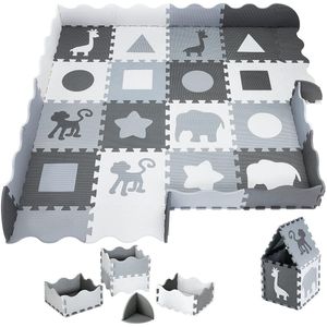Grote Babymat 150 x 150 cm | Puzzelmat voor Kinderen | Educatieve en Geurloze Speelmat