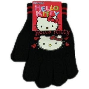 Hello Kitty kinder handschoenen zwart
