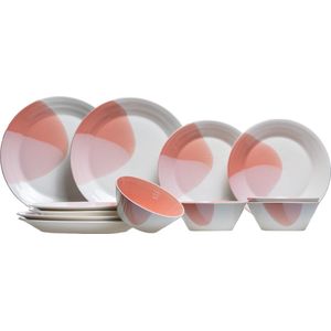 Royal Doulton Serviesset 1815 Signature Fresh Coral - 12-delig / 4 personen